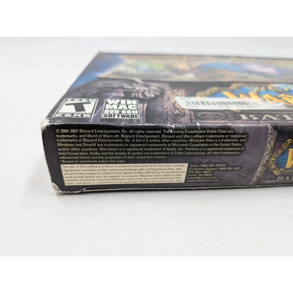 World of Warcraft Battle Chest PC Mac Blizzard Burning Crusade Strategy Guides